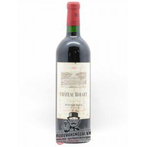 Vang Pháp Chateau Rouget Grand Vin Pomerol 96 điểm