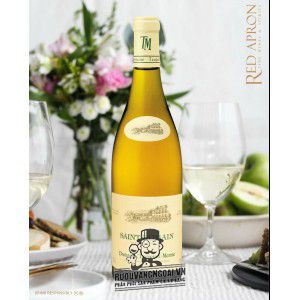 Vang Pháp Auxey Duresses Domaine Taupenot Merme trắng bn1