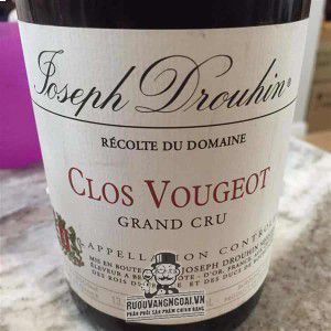 Vang Pháp Joseph Drouhin Clos de Vougeot Grand Cru bn1