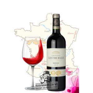 Rượu vang Chateau Lestruelle Medoc hảo hạng bn1