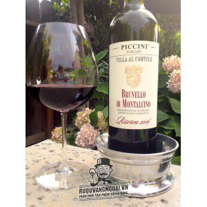 Rượu vang Piccini Brunello Di Montalcino Villa Al Cortile Riserva bn1