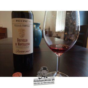 Rượu vang Piccini Brunello Di Montalcino Villa Al Cortile Riserva bn2