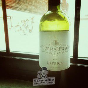 Vang Ý Tormaresca Neprica Chardonnay Puglia bn3