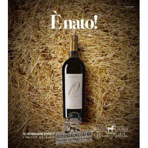 Vang Ý 10 Vendemie Tenuta Ulisses Limited Edition uống ngon bn1