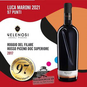 Rượu Vang Ý Roggio Del Filare cao cấp bn2