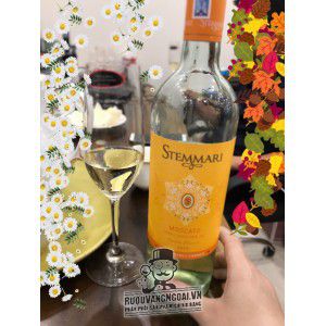 Rượu Vang Ý Stemmari Moscato uống ngon bn1