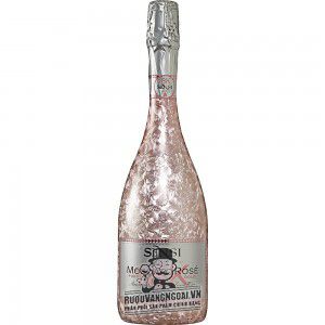 Rượu Vang Ý Sensi Moscato Rosé Sparkling 18K cao cấp bn1
