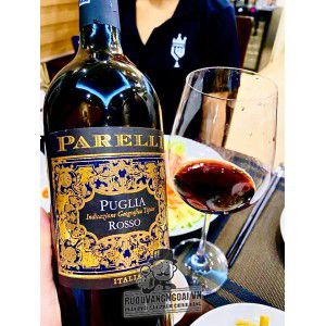 Rượu Vang Ý Parelli Rosso Puglia uống ngon bn2
