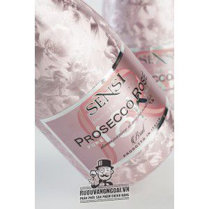 Rượu Vang Ý Sensi 18K Prosecco Rose Brut thượng hạng bn2