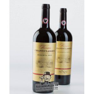 Rượu Vang Ý Sensi Forziere Chianti Classico DOCG Riserva cao cấp bn3