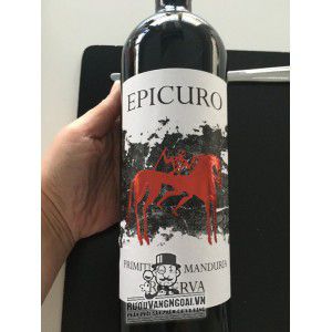 Rượu Vang Ý Epicuro Primitivo Di Manduria Riserva bn3