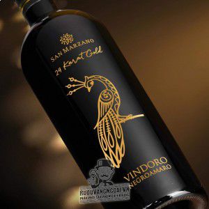 Rượu vang Vindoro Gold Con công vàng cao cấp bn1