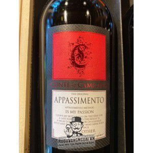 Rượu Vang Ý Appassimento Negroamaro Passito Salento uống ngon bn1