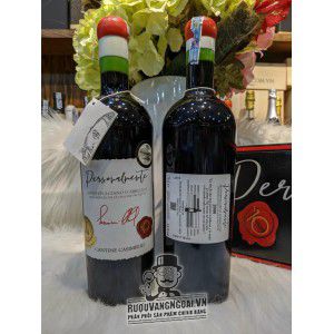 Rượu Vang đỏ Ý PERSONALMENTE Montepulciano DAbruzzo cao cấp bn1