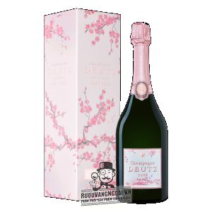Rượu vang nổ Deutz Brut Classic Rose Sakura cao cấp bn1