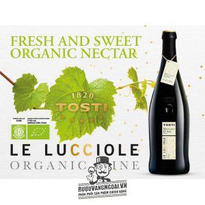 Rượu Vang Ý Tosti 1820 Le Luccione Moscato DAsti Organic cao cấp bn3