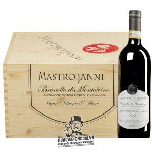 Rượu Vang Ý Mastrojanni Brunello di Montalcino Vigna Schiena cao cấp bn2