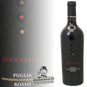 Rượu Vang Ý Luccarelli Rosso Puglia uống ngon bn1