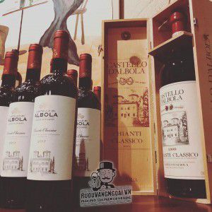 Rượu Vang Castello DAlbola Chianti Classico cao cấp bn2