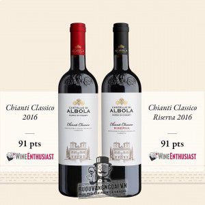 Rượu Vang Castello DAlbola Chianti Classico cao cấp bn4