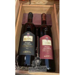 Rượu Vang Castello Banfi Poggio Alle Mura Rosso Di Montalcino thượng hạng bn1