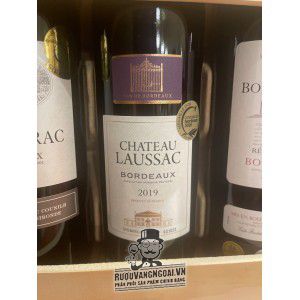 Vang Pháp Chateau Laussac Bordeaux uống ngon bn3