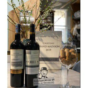 Vang Pháp Chateau Grand Madison Bordeaux 2019 uống ngon bn1