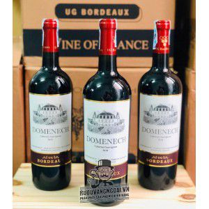 Rượu Vang Pháp Domenech Ug Bordeaux uống ngon