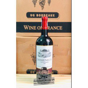 Rượu Vang Pháp Domenech Ug Bordeaux uống ngon bn1