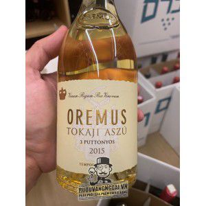 Rượu Vang Oremus Tokaj Aszu Puttonyos 50Cl cao cấp bn3