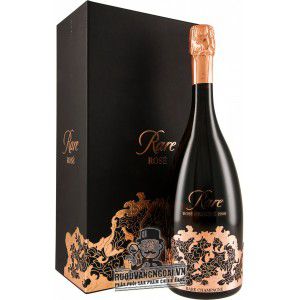 Rượu Champagne Rare Rose Millesime Piper Heidsieck cao cấp bn2