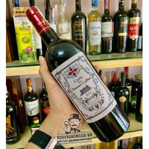Vang Pháp Croix De Rousset Caillau Bordeaux uống ngon bn3