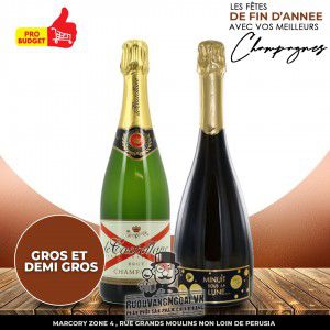 Rượu Champagne Pháp de Castellane Brut thượng hạng bn2