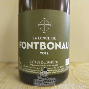 Vang Pháp La Lence de Fontbonau Cotes du Rhone cao cấp bn1