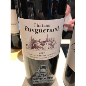 Vang Pháp Chateau Puygueraud Francs Cotes de Bordeaux uống ngon bn1