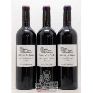 Vang Pháp Chateau La Prade Francs Cotes de Bordeaux uống ngon