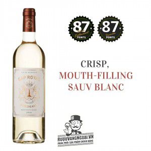 Vang Pháp Cap Royal Bordeaux Sauvignon Blanc uống ngon bn1