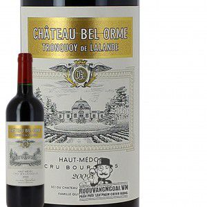 Vang Pháp Chateau Bel Orme Tronquoy De Lalande Cru Bourgeois uống ngon bn3