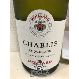 Vang Pháp Moillard Chablis Coquillage uống ngon bn2
