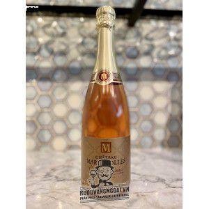 Vang nổ Pháp Chateaux Martinolles Cremant De Limoux Rose uống ngon bn1