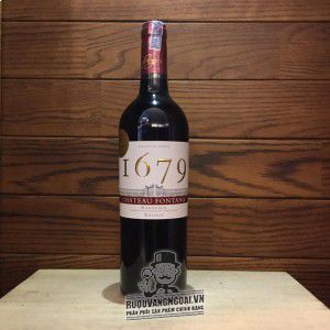 Vang Pháp 1679 Fontana Bordeaux Corbiere uống ngon bn2