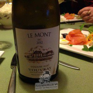 Vang Pháp Le Mont Vouvray Demi Sec Sauvion uống ngon bn1