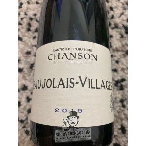 Vang Pháp Beaujolais Villages Chanson uống ngon bn1