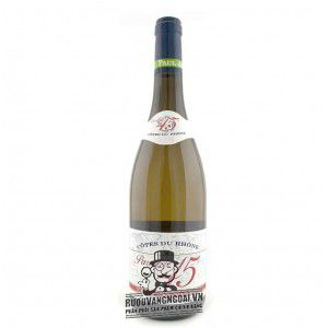 Vang Pháp Cotes du Rhone Parallele 45 Blanc uống ngon bn1