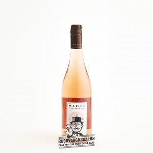 Vang Pháp M Chapoutier Marius Rose Languedoc uống ngon bn3