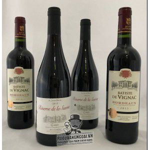 Vang Pháp Batiste de Vignac Bordeaux uống ngon bn1