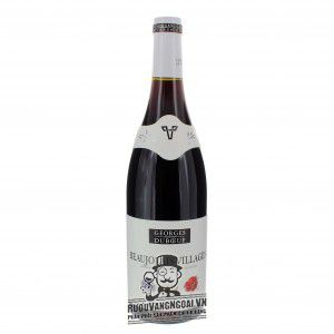 Vang Pháp Beaujolais Villages Georges Duboeuf uống ngon