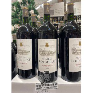 Vang Pháp Loumelat Chateau Bordeaux uống ngon bn1