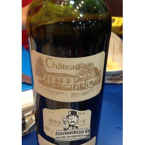 Vang Pháp Chateau de Brandey Bordeaux uống ngon bn2