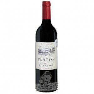 Vang Pháp Platon Chateau Bordeaux Red uống ngon
